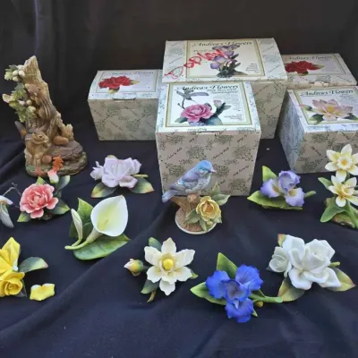 Sale Photo Thumbnail #130: Sw222 andrea s flowers sixteen count
