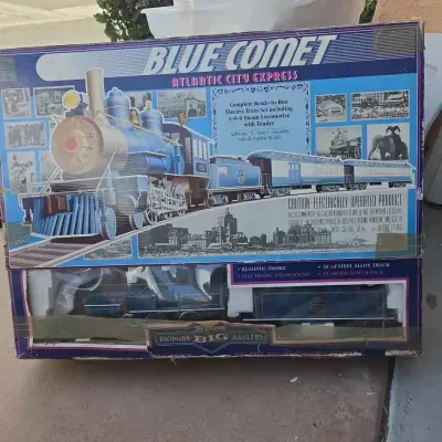 Sale Photo Thumbnail #116: Sw203 bluecomet electric train set