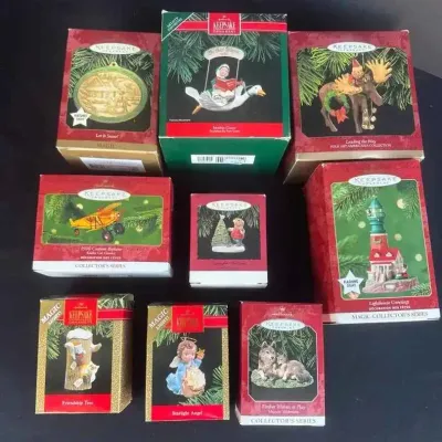 Sale Photo Thumbnail #47: Sw127 hallmark christmas ornaments 1