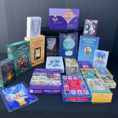 Sale Photo Thumbnail #27: Sw106 oracle and tarot card decks 2