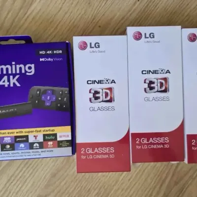 Sale Photo Thumbnail #170: Sw267 roku and lg cinema glasses