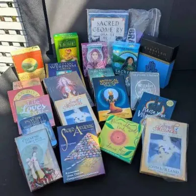 Sale Photo Thumbnail #32: Sw111 oracle and tarot card decks 3