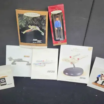 Sale Photo Thumbnail #93: Sw173 hallmark christmas ornaments star trek 1