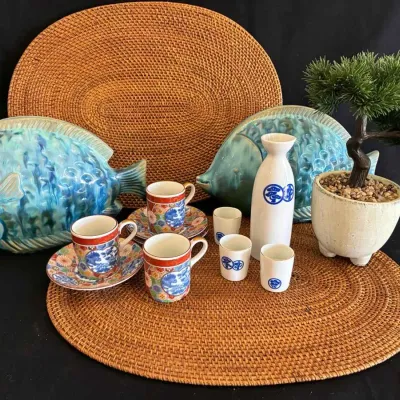 Sale Photo Thumbnail #204: Sw305 asian tea sake and decor