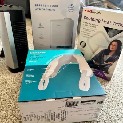 Sale Photo Thumbnail #158: Sw255 homedics neck massager levoit humidifier cvs heat wrap fan
