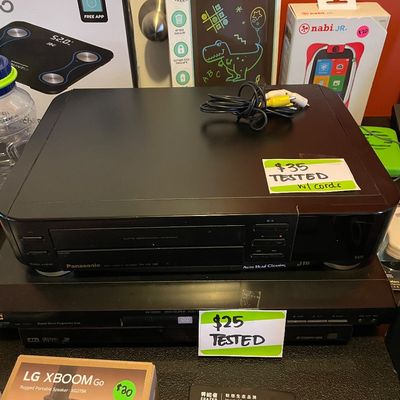 Sale Photo Thumbnail #42: Tested VHS with cords and DVD player