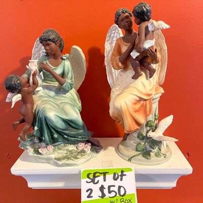 Sale Photo Thumbnail #47: Angel figurines
