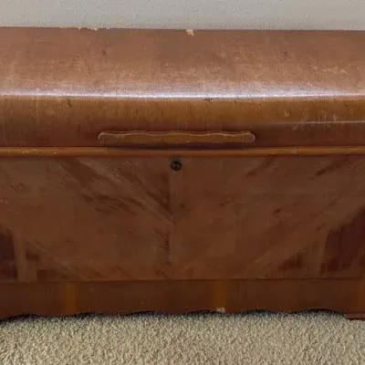 Wood Hopechest 46” x 18” x 23”