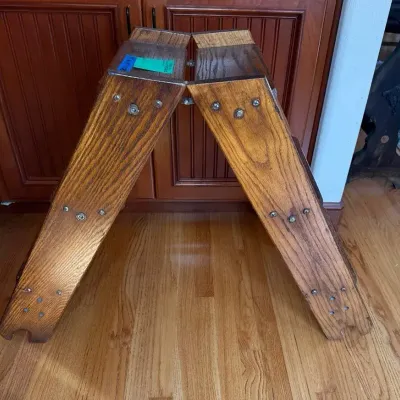 Small Wood Ladder, 39” x 14” x 28”