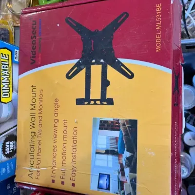 Sale Photo Thumbnail #41: VideoSecu ML531BE articulating wall mount for flat panel TVs and monitors, in its original retail packaging.