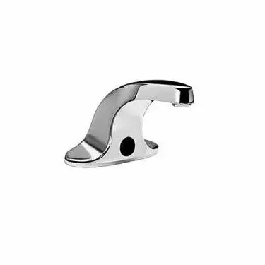 Sale Photo Thumbnail #79: Modern polished chrome touchless sensor faucet in clean, unused condition.