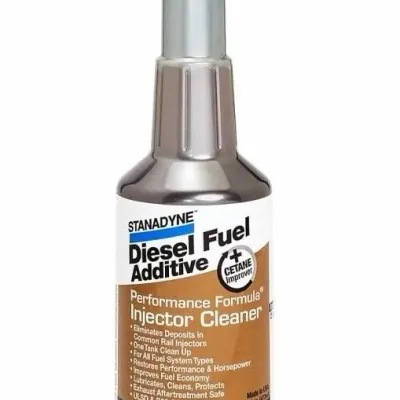 Sale Photo Thumbnail #13: A 16-ounce bottle of Stanadyne Performance Formula Diesel Fuel Additive and Injector Cleaner.