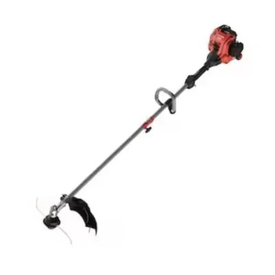 Sale Photo Thumbnail #82: Craftsman gas-powered straight-shaft string trimmer with loop handle and safety guard.
