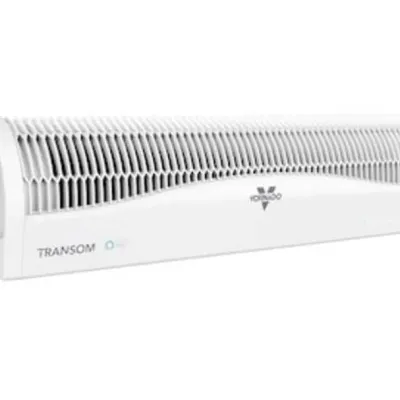 Sale Photo Thumbnail #125: Vornado Transom window air circulator fan in white.