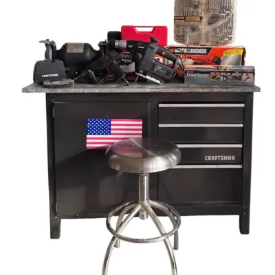 The Ultimate Garage Starter Kit: Heavy-Duty Workbench, Grinder & Pro-Grade Tool Arsenal