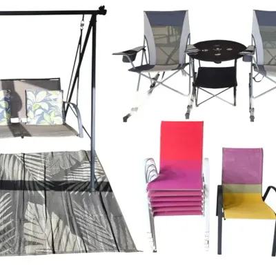 Large Outdoor Patio & Deck Seating Collection 