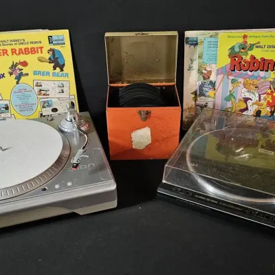 Audiophile Dual-Turntable Bundle: Vintage Pioneer PL-570 Direct-Drive & Ion USB Turntable