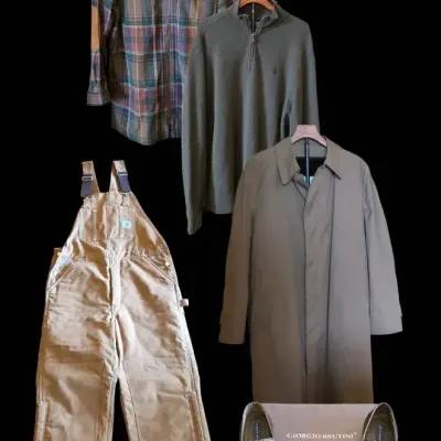 Mens Wear - Carhartt, Polo Ralph Lauren, London Fog & Giorgio Brutini