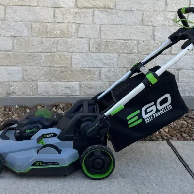 EGO Power+ LM2130SP 56-Volt 21-Inch Cordless Self-Propelled Lawn Mower - Great Condition!