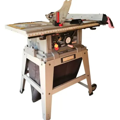 The Ultimate Workshop Upgrade: Craftsman 10” Table Saw with Stand & Bonus Blade