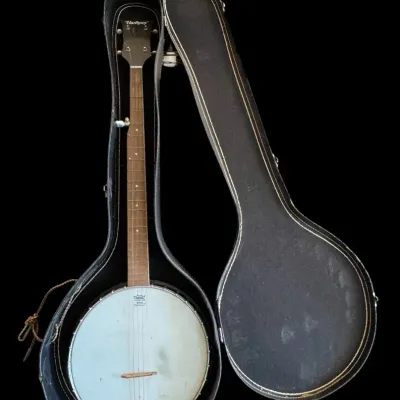 1960s Harmony Reso-Tone 5-String Banjo w/ Original Case – Classic Open-Back
