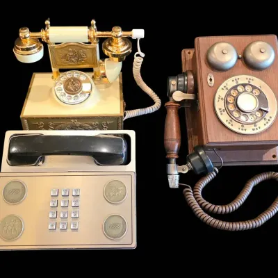 Vintage Telephones – French Provincial, Bicentennial Elite & Country Junction