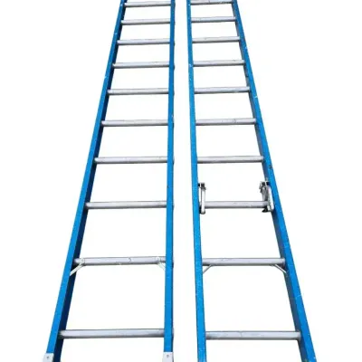 Keller 4900 Series Model 4924 24-Foot Fiberglass Extension Ladder – Type II Commercial Duty