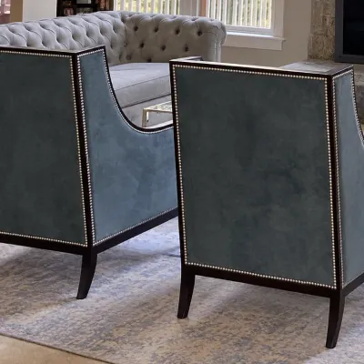 Sale Photo Thumbnail #8: Ethan Allen Caden chairs