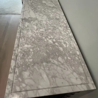 Sale Photo Thumbnail #18: Black marble top console table 2