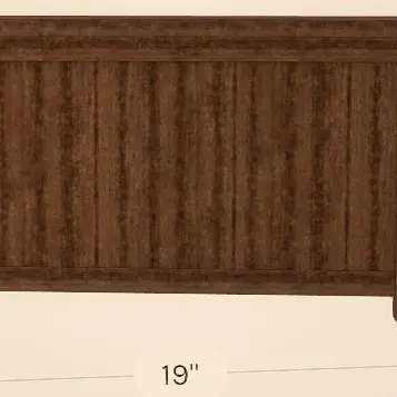 Sale Photo Thumbnail #22: Pottery Barn Benchwright Buffet rustic mahogany backside dimensions