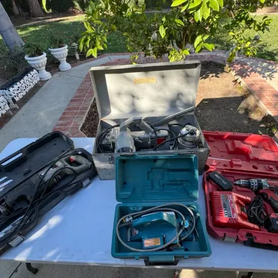 Power Tool Collection | Makita, Porter-Cable, Rockwell & Milwaukee | Planers, Saws & Drills