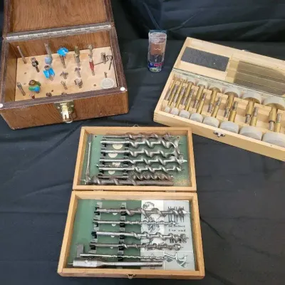 Woodworking Router Bits, Forstner Bits & Auger Drill Bit Collection | Assorted Sets