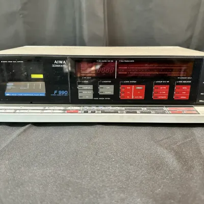 Vintage AIWA AD-F990U Stereo Cassette Deck | F990 | 3-Head Dual Capstan | Made In Japan