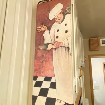 Sale Photo Thumbnail #172: French Chef Kitchen Decor