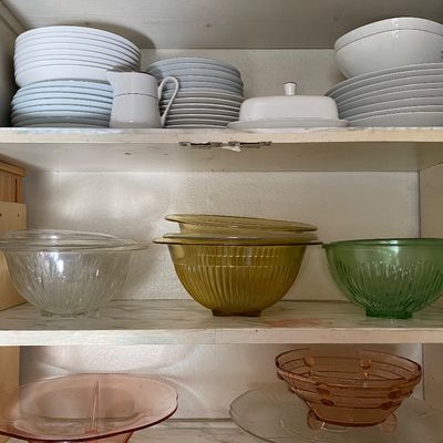 Sale Photo Thumbnail #158: Vintage Kitchen Serving Bowls