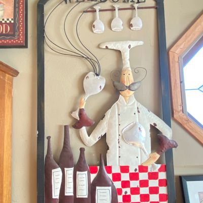 Sale Photo Thumbnail #171: French Chef Kitchen Decor