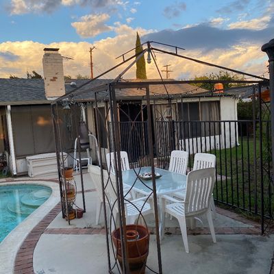 Sale Photo Thumbnail #127: Metal Frame for patio Gazebo