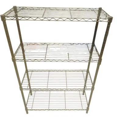 MI016 4 Tier Metal Storage Rack #1