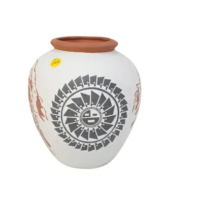 Sale Photo Thumbnail #296: LARGE NATIVE AMERICAN NAVAJO TSOSIE POTTERY VASE