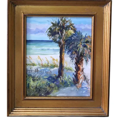 Sale Photo Thumbnail #205: SHARON MCINTOSH COCKTAIL VIEW OIL FLORIDA