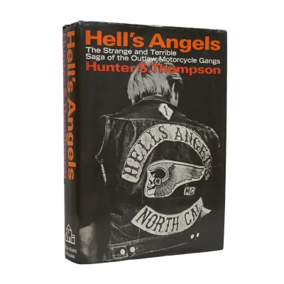 Sale Photo Thumbnail #147: SIGNED HUNTER S THOMPSON HELL'S ANGELS 1967