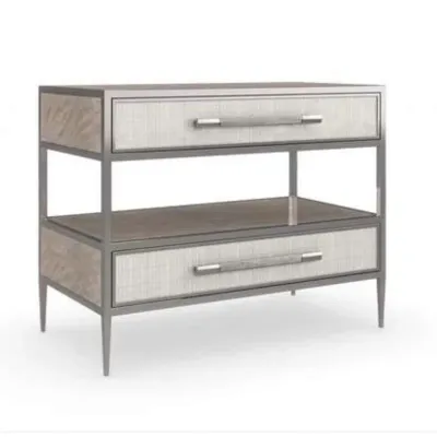 Sale Photo Thumbnail #171: CARACOLE FURNITURE DUAL IMPRESSIONS NIGHTSTAND