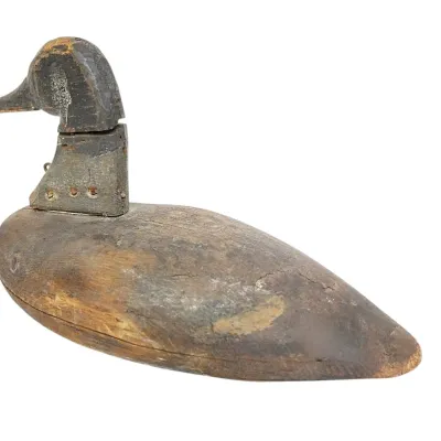 Sale Photo Thumbnail #45: EARLY PRIMITIVE NC DECOY RET (BOB TIMBERLAKE COLLECTION)