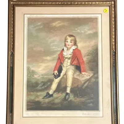 Sale Photo Thumbnail #81: SYDNEY WILSON (LATE 19TH CENTURY) MEZZOTINT