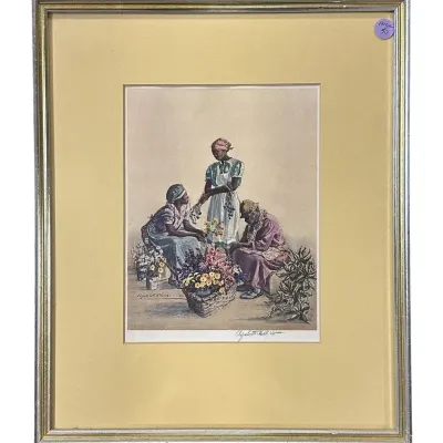 Sale Photo Thumbnail #13: SIGNED ELIZABETH O'NEILL VERNER SYMPHONY OF FLOWERS