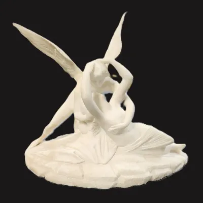 Sale Photo Thumbnail #7: 19TH C ALABASTER SCULPTURE AFTER ANTONIO CANOVA