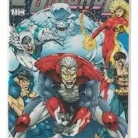 Brigade #1 comic book published by Image Comics in 1992, featuring the "Blood Brothers" storyline part 1, presented in a...