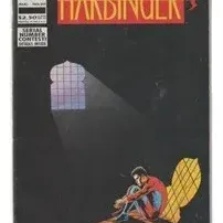 Valiant Comics Harbinger issue #20 from August 1993, presented in a protective plastic sleeve.