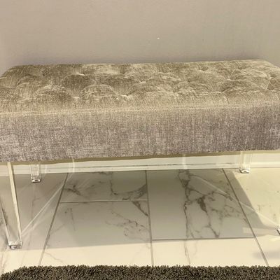 Sale Photo Thumbnail #66: Lucite stool