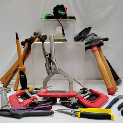 Assorted Hand Tools & Workshop Essentials